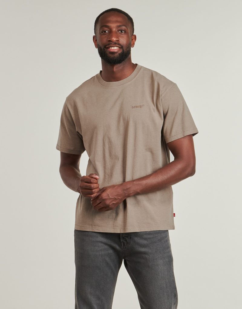 T-shirt Levis RED TAB VINTAGE TEE Beige T-shirt maniche corte Uomo - 2