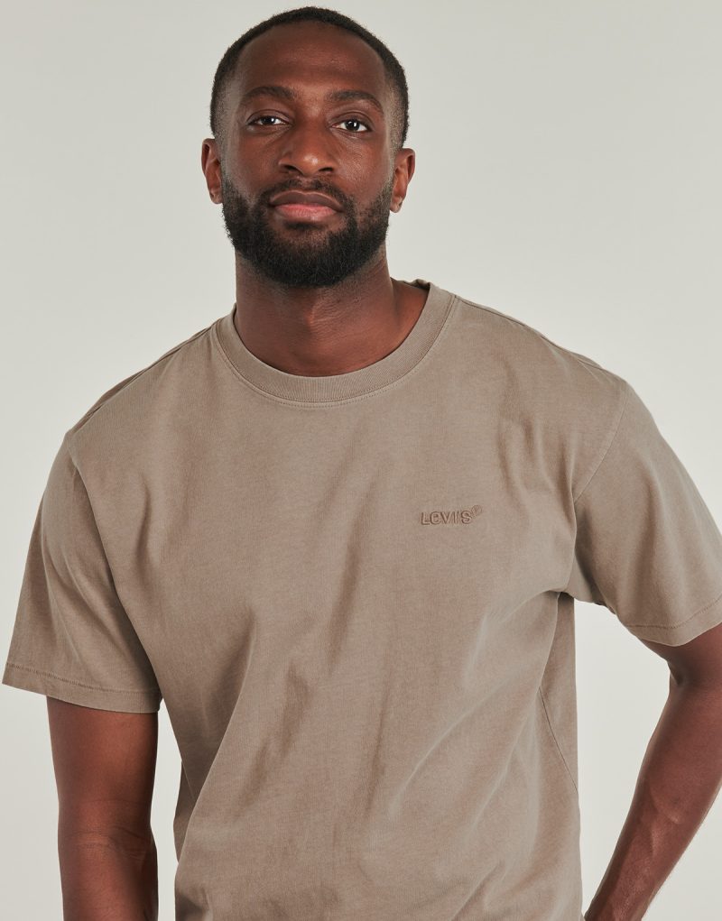 T-shirt Levis RED TAB VINTAGE TEE Beige T-shirt maniche corte Uomo - 5