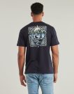 T-shirt Quiksilver EV DESERT WAVES SS Marine T-shirt maniche corte Uomo - 2