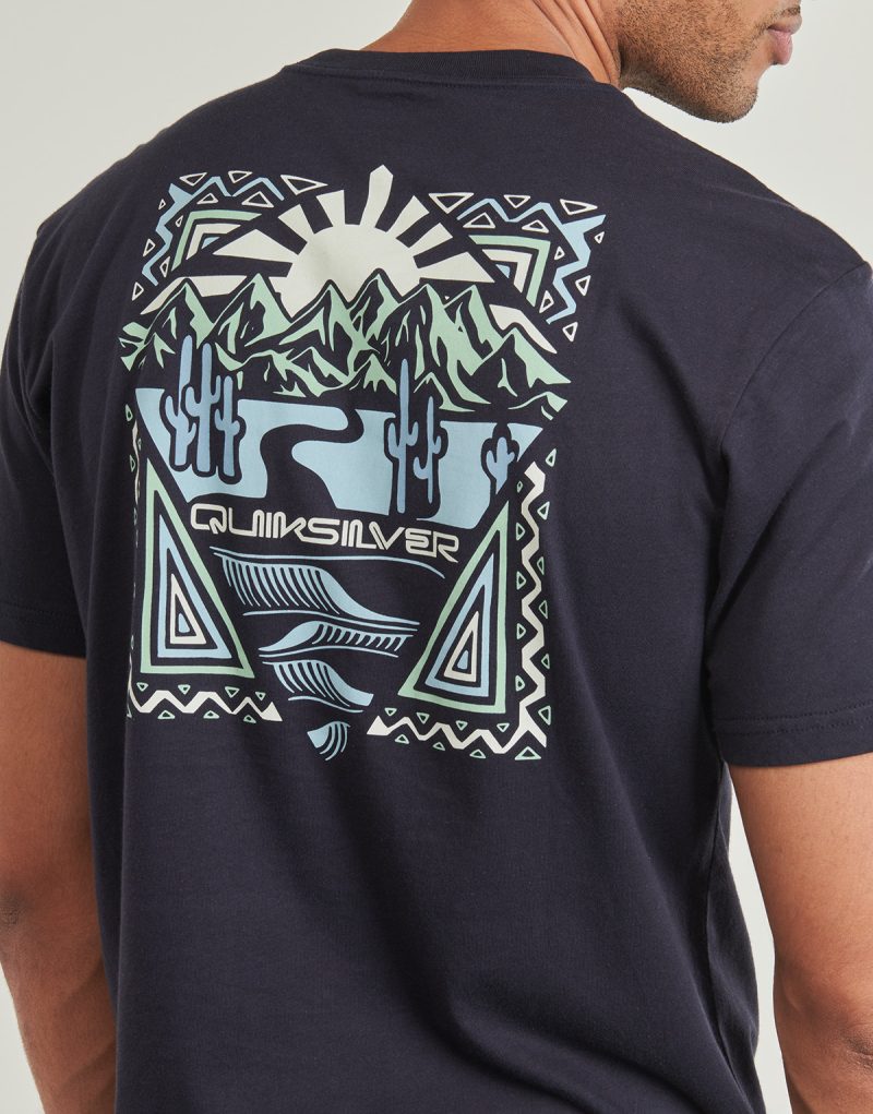 T-shirt Quiksilver EV DESERT WAVES SS Marine T-shirt maniche corte Uomo - 5