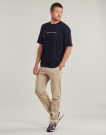T-shirt Tommy Hilfiger SS TEE CONT. LOGO Marine T-shirt maniche corte Uomo - 3