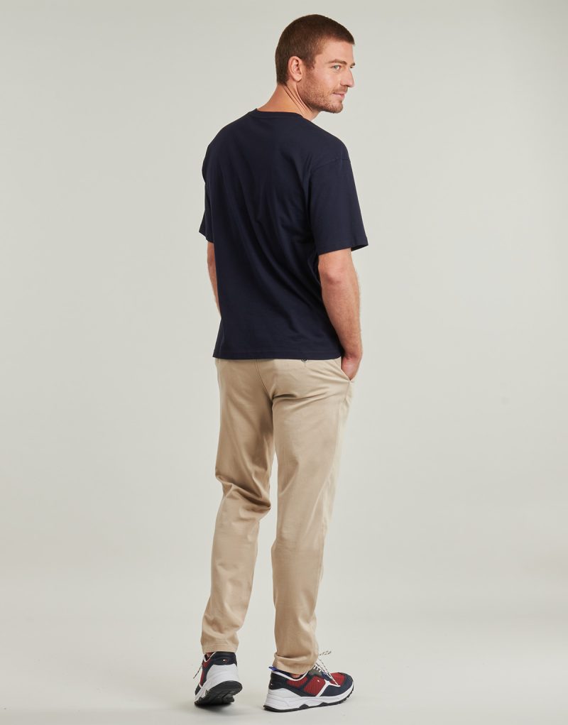 T-shirt Tommy Hilfiger SS TEE CONT. LOGO Marine T-shirt maniche corte Uomo - 4