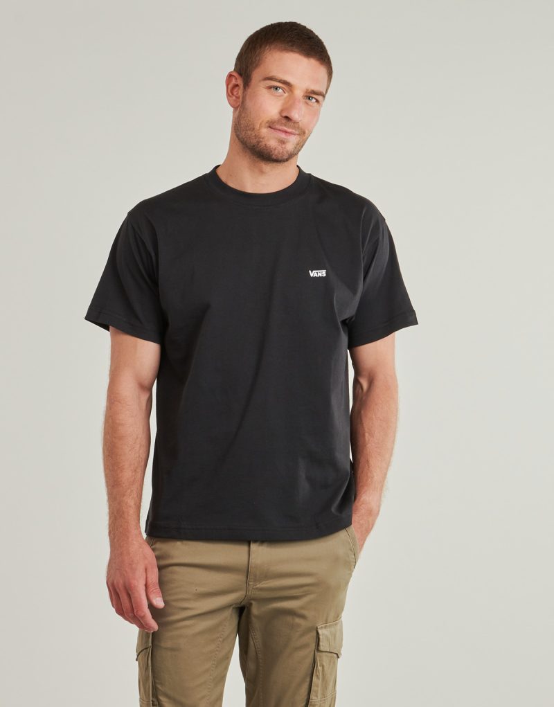 Vans LEFT CHEST SS Black T-shirt Short-sleeved T-shirt Men - 2