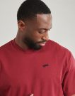 Vans SALTON LOOSE SS T-Shirt Rot Herren Kurzarm-T-Shirt - 5