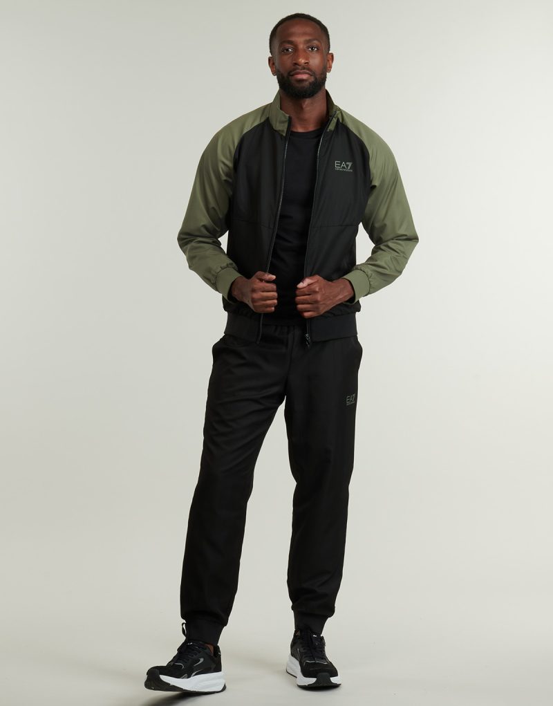 Tuta Emporio Armani EA7 VENTUS7 TRACKSUIT Nero Tuta Uomo - 2