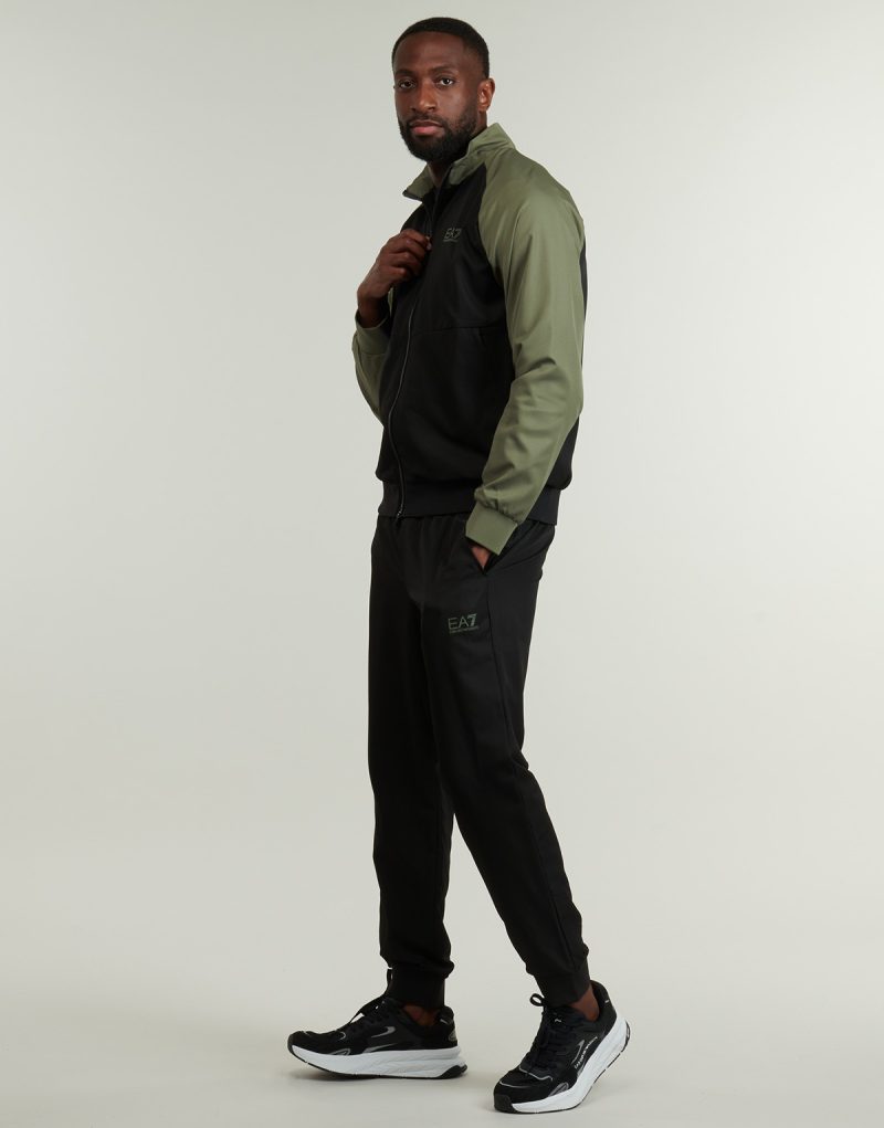 Tuta Emporio Armani EA7 VENTUS7 TRACKSUIT Nero Tuta Uomo - 3