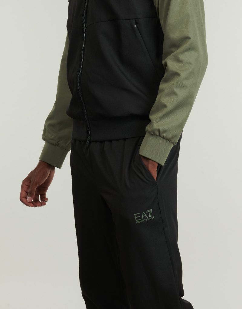 Tuta Emporio Armani EA7 VENTUS7 TRACKSUIT Nero Tuta Uomo - 5