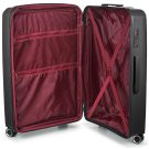David Jones BA-8005 109L LARGE Nero Valigia rigida Uomo - 5