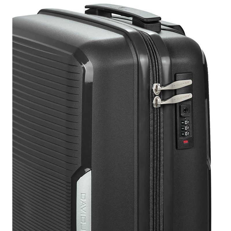 David Jones BA-8005 34L CABIN Nero Valigia rigida Uomo - 4