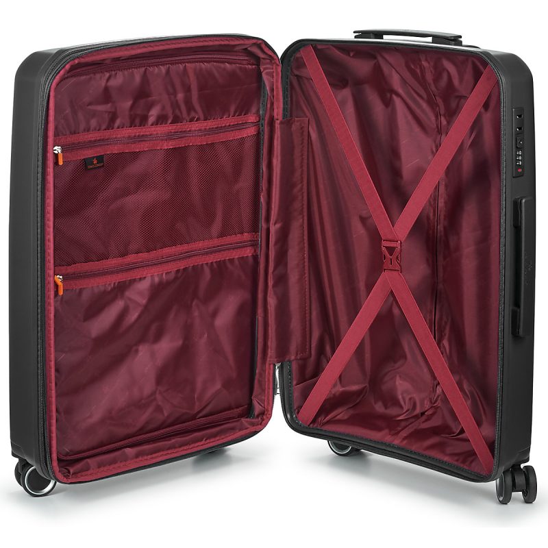 David Jones BA-8005 72L MEDIUM Nero Valigia rigida Uomo - 5