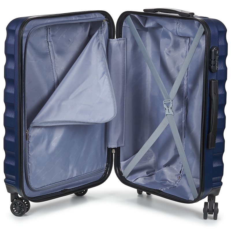 David Jones CHAUVETTINI 65L MEDIUM Blu Valigia rigida Uomo - 5