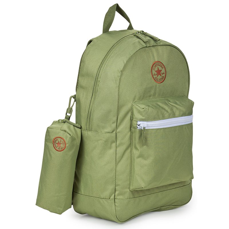Bambina Converse CONVERSE BACKPACK PENCIL CASE Verde Zaino Bambina - 2
