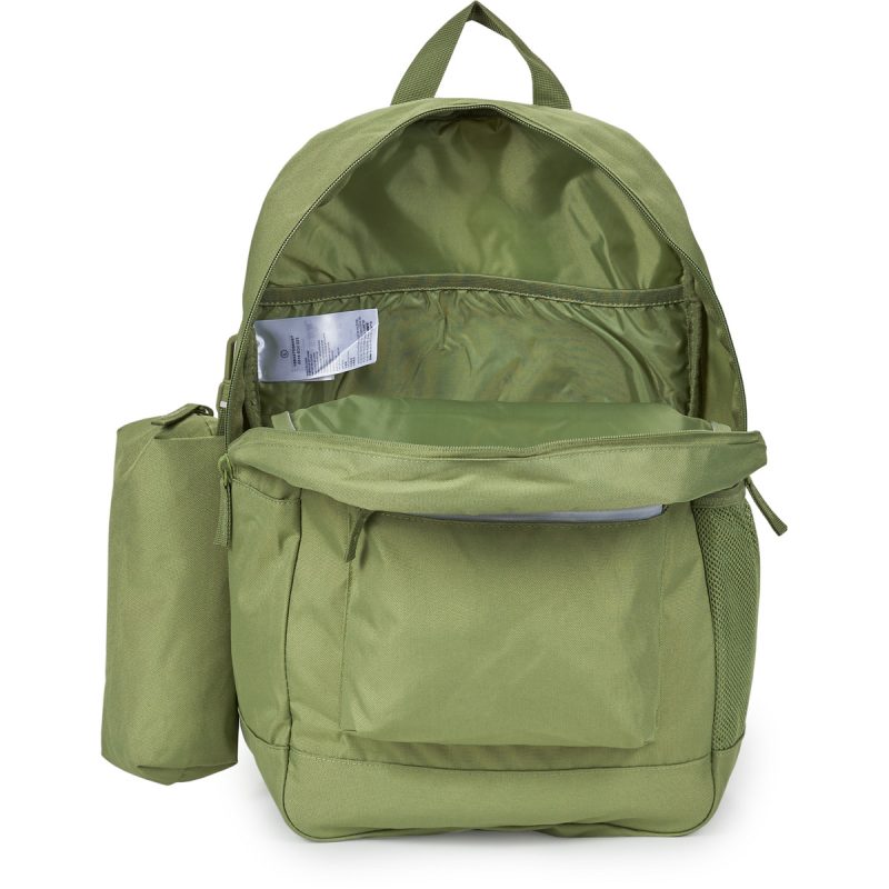 Bambina Converse CONVERSE BACKPACK PENCIL CASE Verde Zaino Bambina - 5