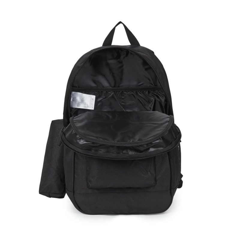 Bambina Converse CONVERSE BACKPACK PENCIL CASE Nero Zaino Bambina - 5