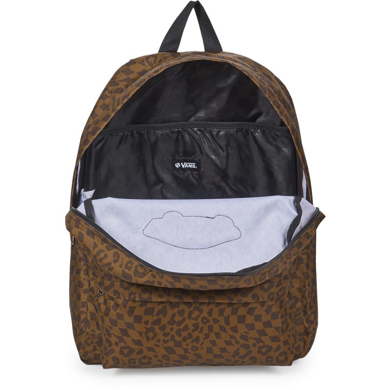 Uomo Vans OLD SKOOL CLASSIC BACKPACK Marrone Zaino Uomo - 5