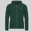 Sport Jacke Lyle & Scott Gr&uuml;ne Herren-Sportjacke mit Rei&szlig;verschluss und Kapuze - 1