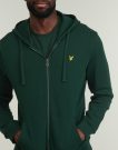 Sport Jacke Lyle & Scott Gr&uuml;ne Herren-Sportjacke mit Rei&szlig;verschluss und Kapuze - 5