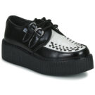 TUK Viva Hi Sole Creeper Nero Derby Donna - 1