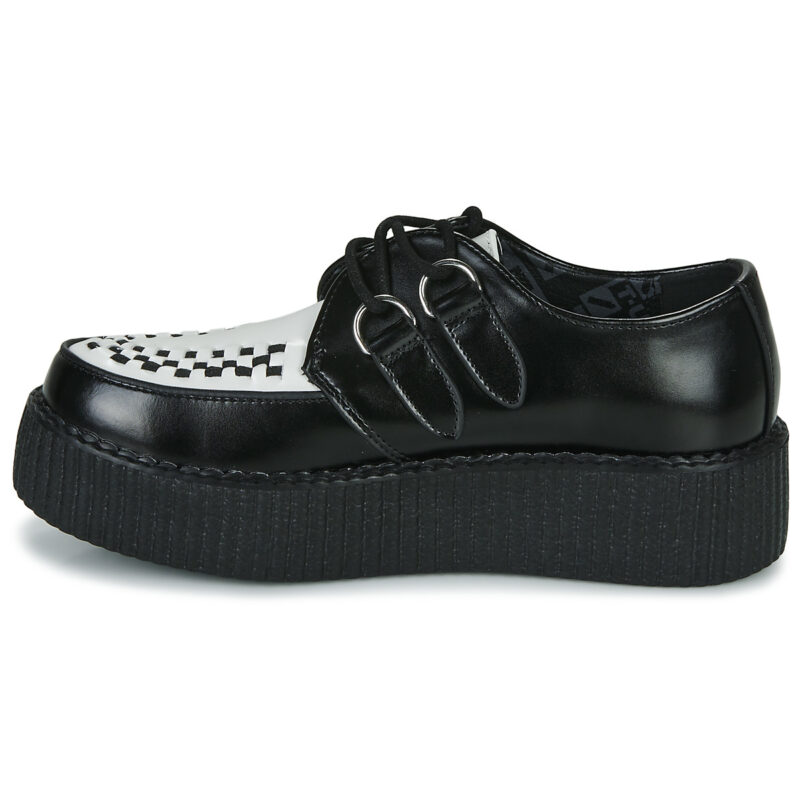 TUK Viva Hi Sole Creeper Nero Derby Donna - 4