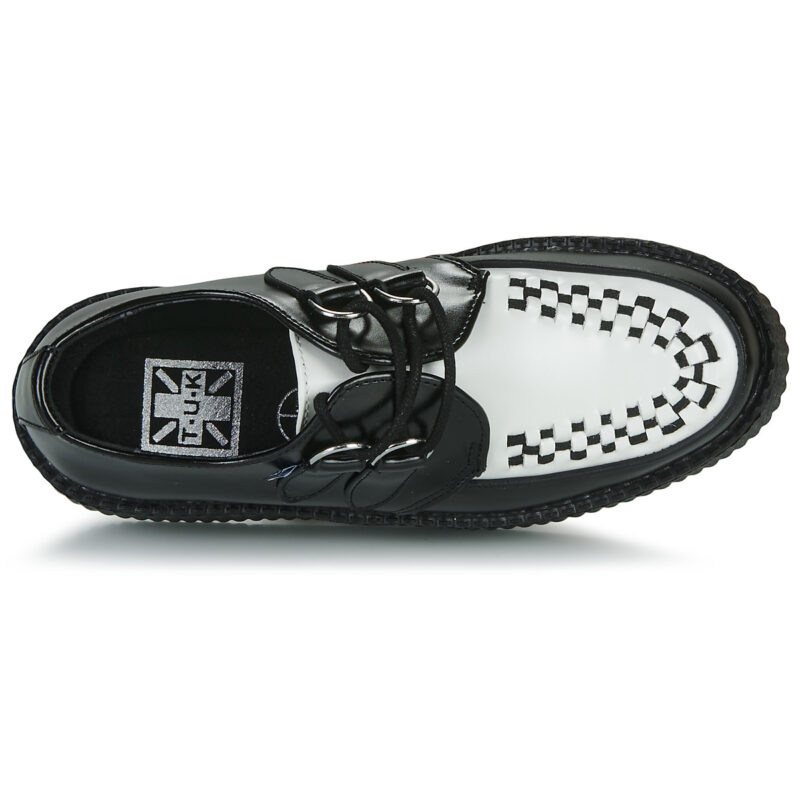 TUK Viva Hi Sole Creeper Nero Derby Donna - 6