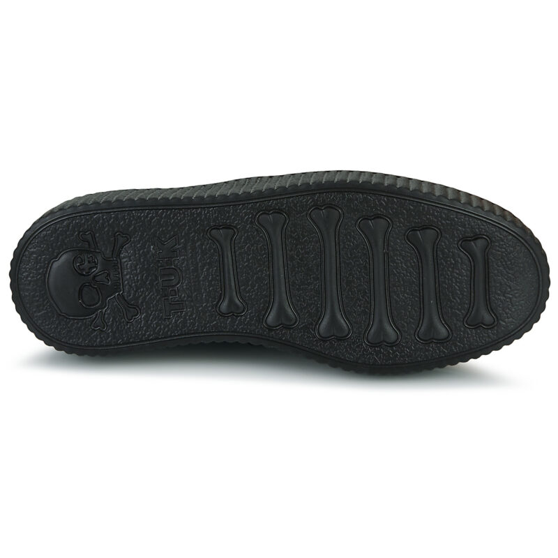TUK Viva Hi Sole Creeper Nero Derby Donna - 7