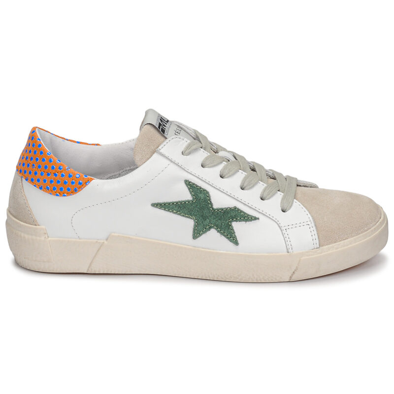 Meline NK1364 Bianco Sneakers basse Donna - 2
