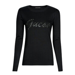 Maglione  Guess  LILIANE RN LS  Nero -  Maglioni Donna