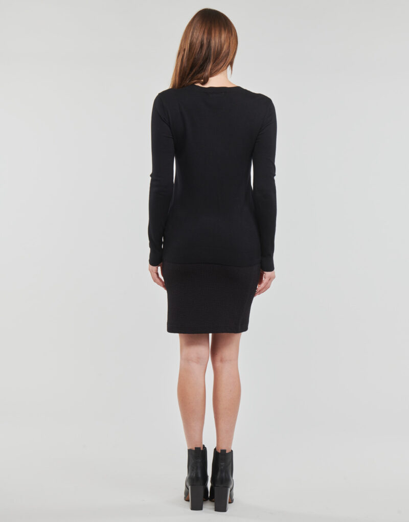 Pull  Guess Pulls noirs &agrave; manches longues pour femmes LILIANE RN - 4