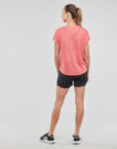 Only Play ONPJIES LOOSE BURNOUT SS TEE Orange T-Shirt Kurzarm Damen - 4