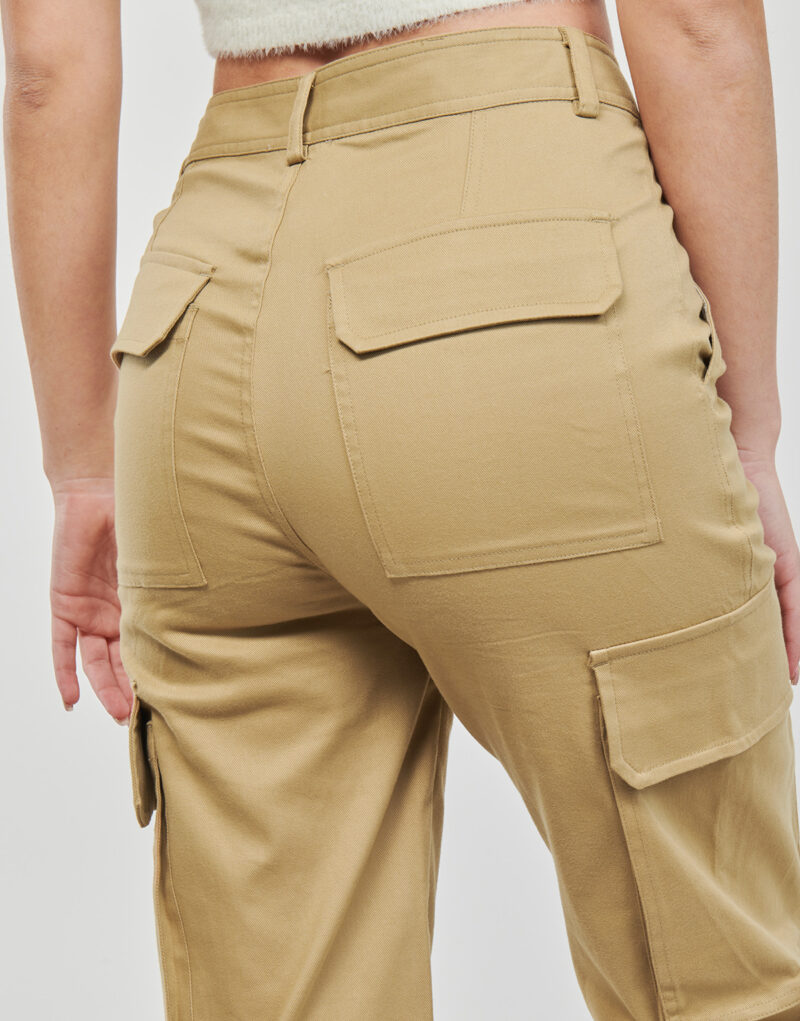 Pantalone Cargo  Moony Mood  APALINE  Beige -   Pantalone Cargo Donna - 5