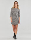 Only ONLBRILLIANT 3/4 CHECK DRESS JRS Black Short Dresses Women - 2