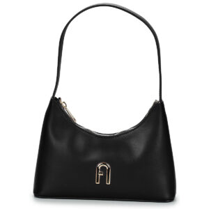 Furla FURLA DIAMANTE MINI SHOULDER BAG Nero Borse a spalla Donna