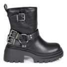 Buffalo BFL // BRAVR BIKER LO Nero - Stivaletti Donna - 2