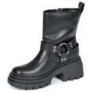 Buffalo BFL // BRAVR BIKER LO Nero - Stivaletti Donna - 4