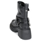 Buffalo BFL // BRAVR BIKER LO Nero - Stivaletti Donna - 5