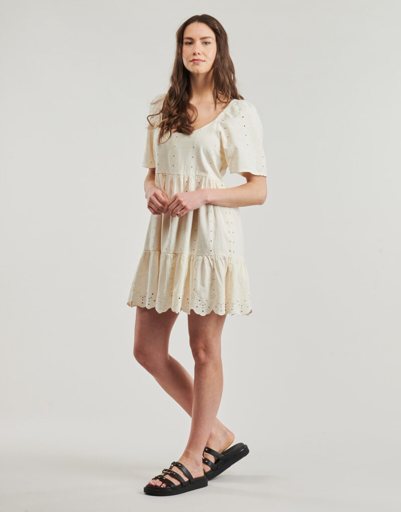 Abito corto Rip Curl SAN CARLOS LA JOYA S/S MINI Beige Abiti corti Donna - 3