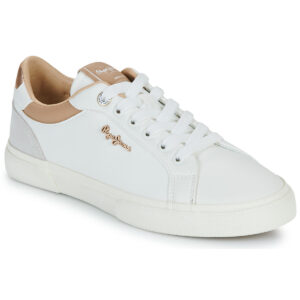 Pepe jeans  KENTON COURT W  Bianco -  Sneakers basse Donna