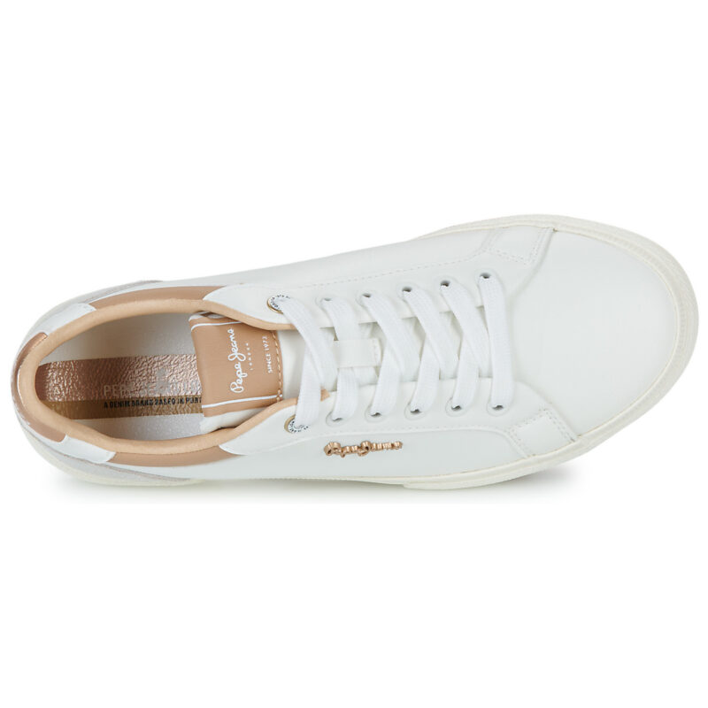 Pepe jeans KENTON COURT W Bianco Sneakers basse Donna - 6