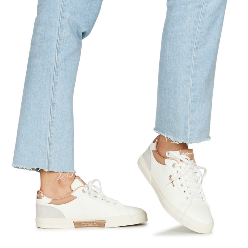 Pepe jeans KENTON COURT W Bianco Sneakers basse Donna - 8