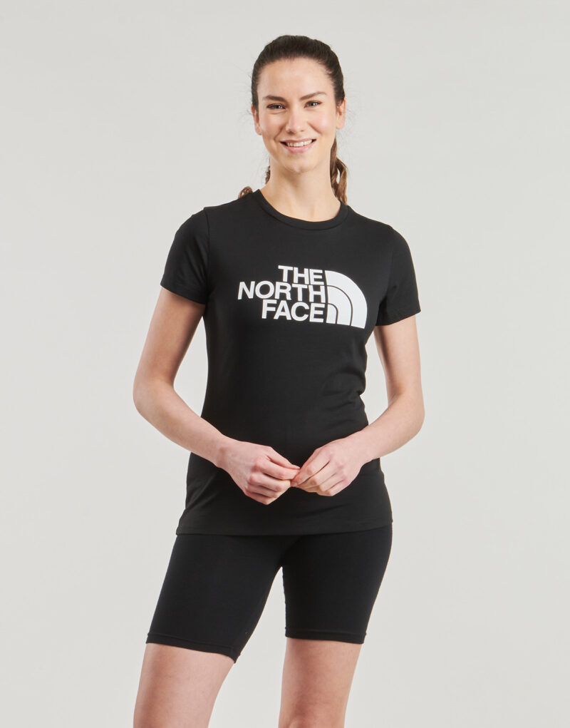 T-shirt &agrave; manches courtes The North Face Easy Tee noir pour femme - 2