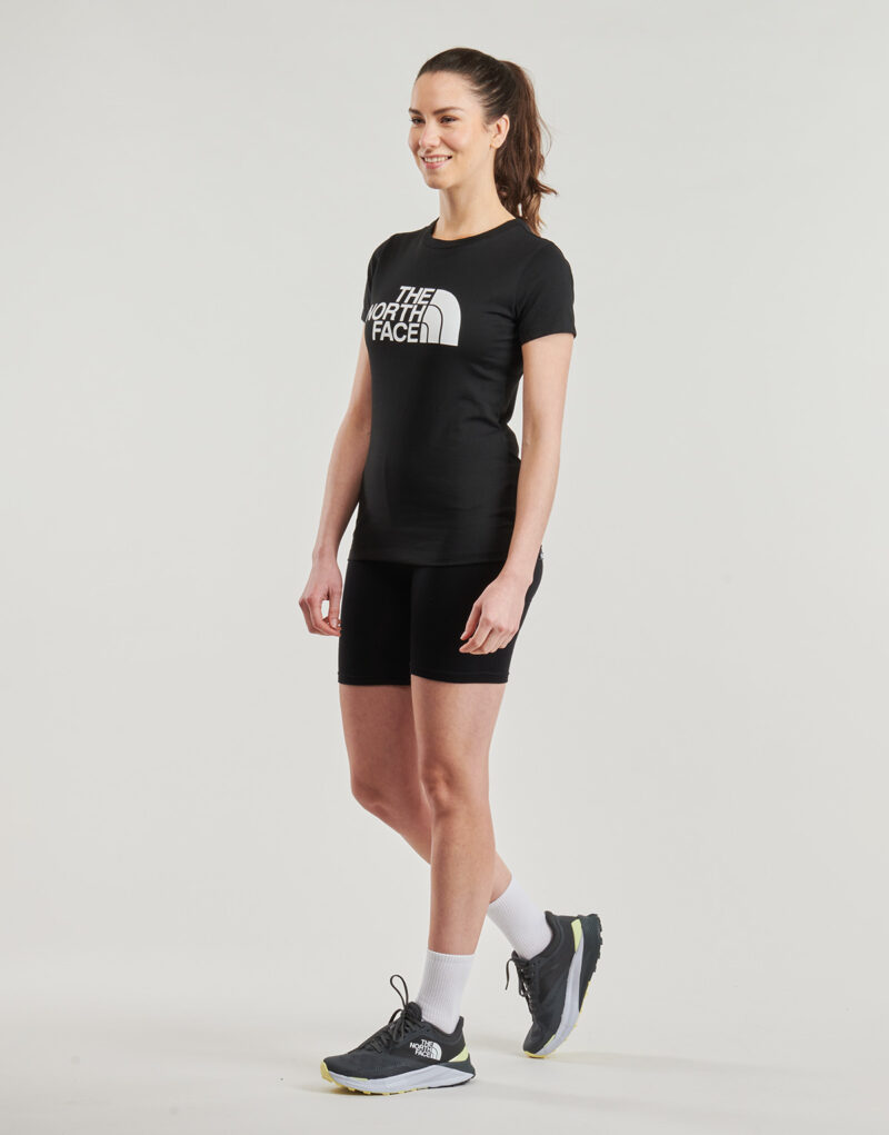 T-shirt &agrave; manches courtes The North Face Easy Tee noir pour femme - 3