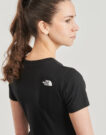 T-shirt &agrave; manches courtes The North Face Easy Tee noir pour femme - 5