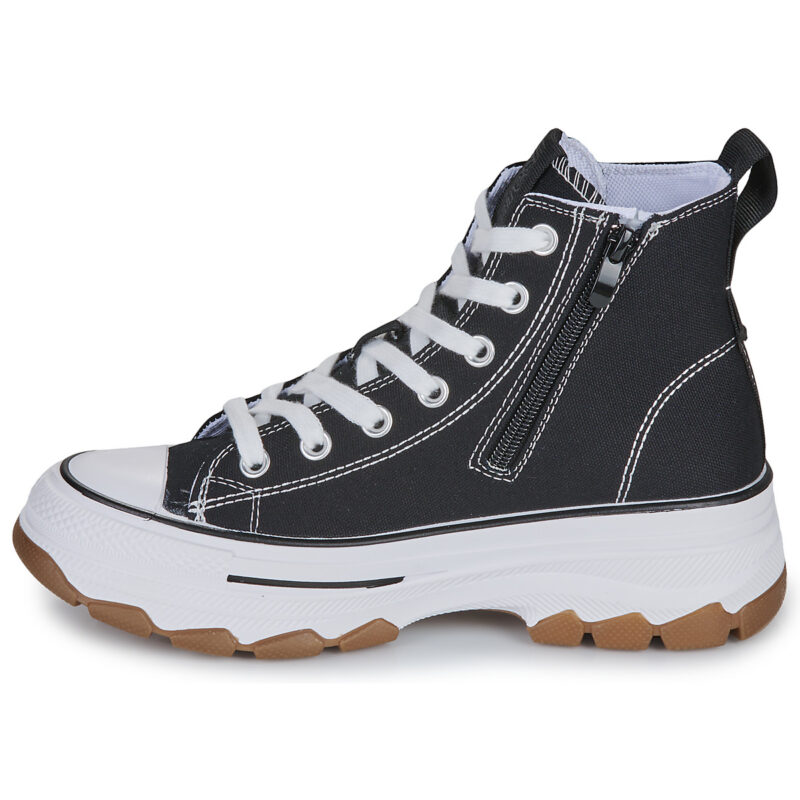Refresh 172476 Negro Sneakers alto Mujer - 4