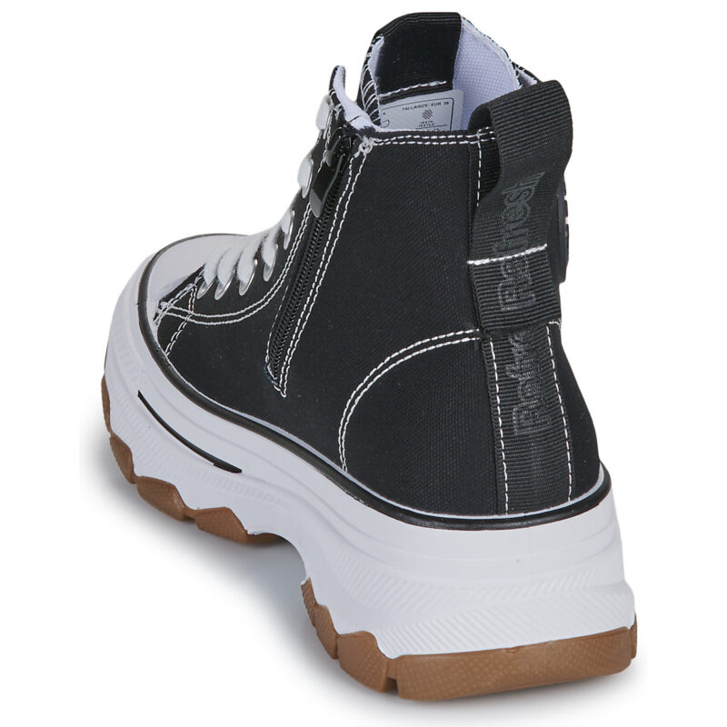 Refresh 172476 Negro Sneakers alto Mujer - 5