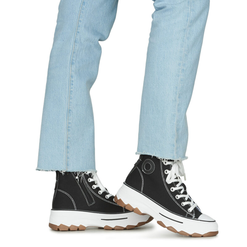 Refresh 172476 Negro Sneakers alto Mujer - 8
