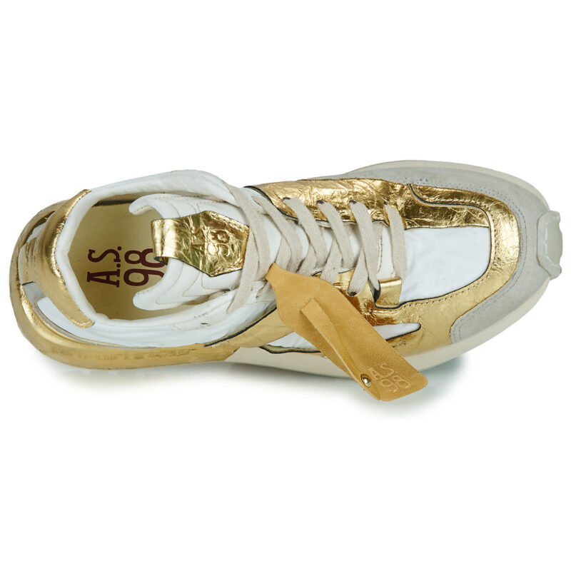 Airstep / A.S.98 5FIVE Wei&szlig;e Sneaker f&uuml;r Damen - 6