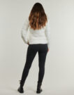 Piumino  Tommy Jeans  TJW BASIC HOODED DOWN JACKET EXT  Bianco -   Piumini Donna - 4