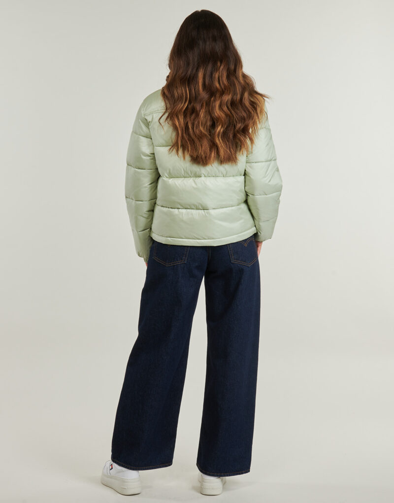 Piumino Tommy Jeans TJW PCKBL HOOD ESS PUFFER EXT Verde Piumini Donna - 4