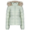 Piumino  Tommy Jeans  TJW BASIC HOODED DOWN JACKET EXT  Verde -   Piumini Donna