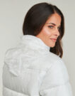 Piumino Tommy Jeans TJW PCKBL HOOD ESS PUFFER EXT Bianco Piumini Donna - 5